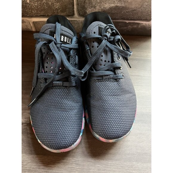 Nobull Outwork Shoes Gym Workout Gum Bottom Lace Up Navy Blue Mens 7.5 Womens 9 - Picture 2 of 14